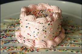 Birthday Cake @ Restaurant Eve