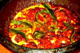 Queso Fundido con Chorizo @ Oyamel