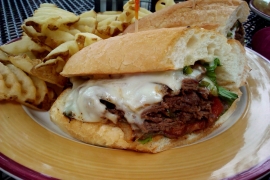 Rhodeside Grill Philly Cheesesteak