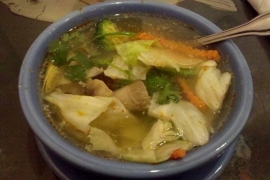 Veggie Tom Yum Soup