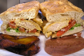 Salvadoran Chicken Sandwich