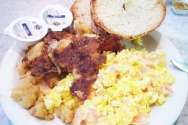 American Breakfast Platter @ American City Diner
