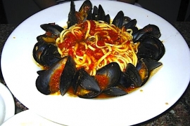 Linguine w Mussels