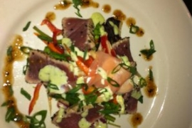Seared Tuna Appetizer